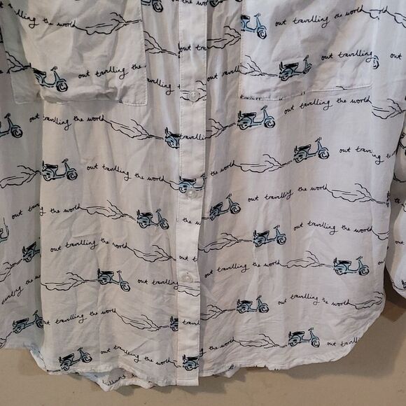 Adorable Nanette lepore travel the world 🌎  top large - Picture 2 of 6